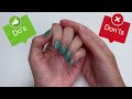 DO’s & DON’Ts - dip powder liquid top coat and how to get a SHINY mani