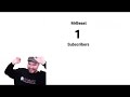 MrBeast hits 1 subscriber!