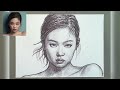 BLACKPINK | JENNIE | Drawing Timelapse