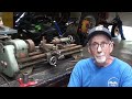 Destroyed Rusty ATLAS LATHE AUCTION #985 big score tubalcain clausing