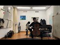 Bach - Cello Suite No.1, Courante and Sarabande