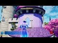 How to Build an EPIC Waterfall Princess Castle in Fortnite Creative
