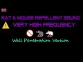 ⚠️(Wall Penetration Version) 🚫🐀🐁 Rat & Mouse Repellent Sound Very High Frequency (3 Hour)