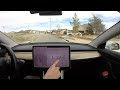 Tesla FSD Beta 11.3.1 - Highway to City Streets