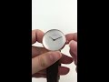 【Nordgreen】ND手錶 Unika 獨特 32mm 玫瑰金殼×白面 復古棕真皮錶帶 UN32RGLEBRXX