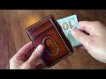 How To Make A Leather Card Wallet - With Seven Pockets! - Leather Craft