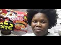 #vlog : 3x spicy noodles challenge/ Making amagwinya A.K.A fatcakes/ Weekly grocery haul #momlife