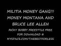 RICKY BOBBY FREESTYLE BY MILITIA MONEY GANG