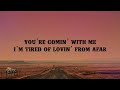 James Arthur - Car's Outside (Lyrics)