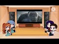 Evangelion react to Godzilla X Kong The New Empire Kong meets Suko/Kong vs Great Apes