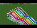 Giant Slide - one queue for multiple stations - OpenRCT2 Tutorial