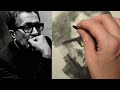 How to draw a person in 20 minutes with charcoal? (tutorial)