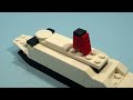 Lego Queen Elizabeth 2 ship - Lego Custom MOC