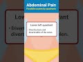 Abdominal pain has many causes, some more serious than others.