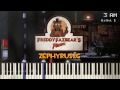 FNAF - Die In A Fire (Synthesia)