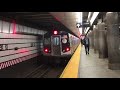 NYC Subway: Trains at 63 St