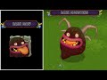 All White & Dark Monsters in My Singing Monsters | 4k Video