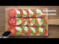 Caprese Salad with Balsamic Reduction (The best I have ever had)