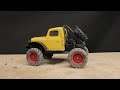 The All New FMS FCX24 Power Wagon 1/24 Scale RTR Crawler! First Look, Unboxing, and Test Drive