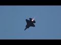 Witness the Amazing F-35 Demo at Twilight