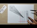 How To Draw 3D Drawing Easy | Easy 3D Art Step By Step |