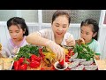 GÀ LUỘC SAO MÀ MÀU ĐẸP QUÁ - THỊT THÌ MỀM VÀ VÀ MỌNG NƯỚC