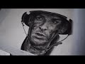 Andrew Garfield as Desmond Doss Realistic Drawing - Nikki Snel