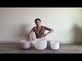 10 Minute Crystal Singing Bowl Meditation | Sound Healing For Relaxation & Stress Relief