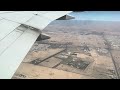 Dubai EMIRATES FLIGHT LANDING dubai airport t3