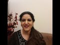 Radhika Chopra's Message to Houston Ghazal Lovers 2020