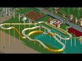 RCT2 Ride Overview - Dinghy Slide
