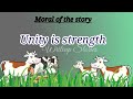 The Lion And The Cows | Stories For Kids | Short Story |  Writeup Stories