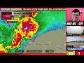 🔴 BREAKING Tornado Warning Coverage - Tornadoes, Huge Hail Likely - With Live Storm Chasers