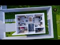 Modern Small House | 2Storey House 5.5m x 8m with 3Bedrooms