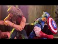 Red Hood VS Captain America | Stop Motion Animation | Action Figure