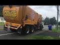 Peterbilt 520 Labire Automizer On Recycling