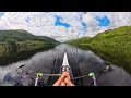 60+ Minute Row Along Workout on a Scottish Loch | Entire Session *No Talking*