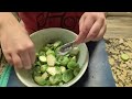 Small Grocery Haul | Prep Brussel Sprouts With Me