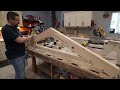 Building a Small Timber Frame Awning