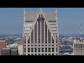 Detroit, Michigan - 4K Drone Footage