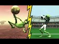 Evolution Of Dome Tu Cosito's Futboll Old VS New Slow/Normal/Fast #alien #aliendance #battle #meme
