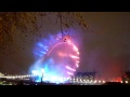 London Eye Fireworks for New Year 2011