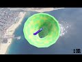 GTA 5 Water Ragdolls Rainbow Spiderman Jumps/Fails (Euphoria Physics | Funny Moments) #5