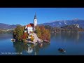 FLYING OVER SLOVENIA (4K UHD) - Scenic Relaxation Film with Calming Music - 4K Video UltraHD