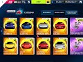 Asphalt 9 - My garage and inventory final status before Asphalt Legends Unite