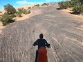 Another Run up Hells Gate at MOAB on the KTM