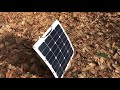 Bioenno Solar Charger and LiFePO4 battery