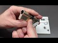 M&C Basic Euro Cylinder Lock Picked