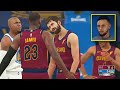 Stephen Curry Plays NBA 2K18 & Breaks LeBron James Ankles GAMEPLAY