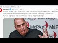 Watch journalists confront German government over ban on Yanis Varoufakis and Palestine Congress